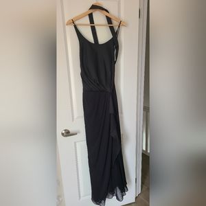 Black floor length dress